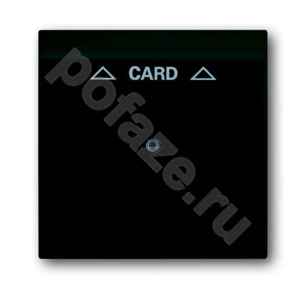 Накладка карточного выключателя ABB BJE Impuls, черный IP20