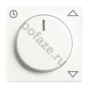 Кнопка поворотная ABB Solo/Future, символ стрелки, белый IP20