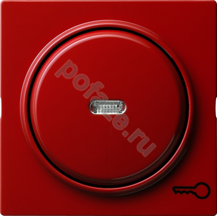 Клавиша Gira S-Color, символ ключ/дверь, красный IP20