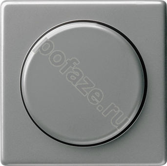 Кнопка поворотная Gira E22, нержавеющая сталь IP20