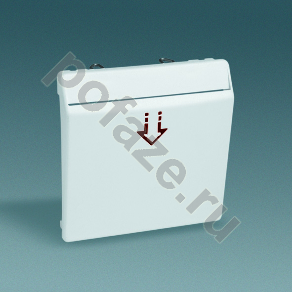 Накладка карточного выключателя Simon 82, алюминий IP20