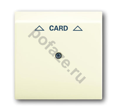 Накладка карточного выключателя ABB BJE Impuls, символ стрелки, бежевый IP20