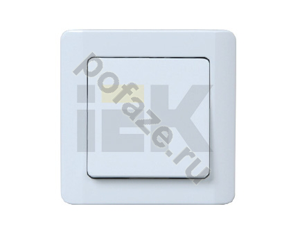 Выключатель IEK ВСк20-1-0-ГБ 1кл 10А, белый IP44