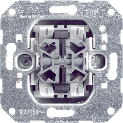 Выключатель Gira 2кл 10А IP20