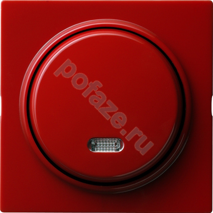 Выключатель Gira S-Color 1кл 0.5А, красный IP20