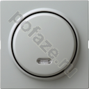 Gira S-Color 1кл 0.5А, серый IP20