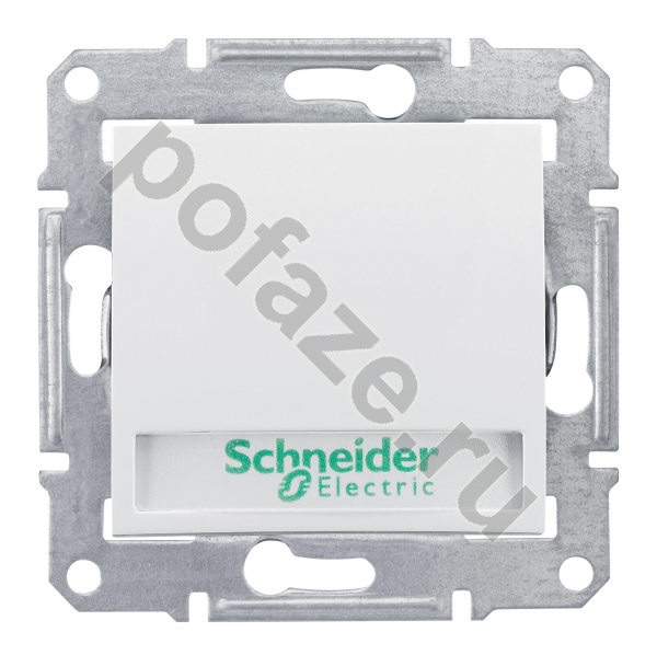 Schneider Electric Sedna 1кл 10А, белый IP21