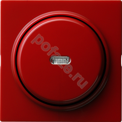 Механизм выключателя Gira S-Color 1кл 10А, красный IP20