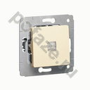 Legrand DIY Cariva 1кл 10А, бежевый IP20