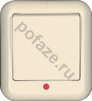 Schneider Electric Wessen 1кл 6А, бежевый IP20