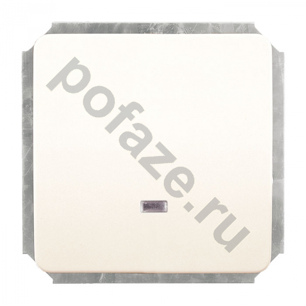 Выключатель GUSI Electric 1кл 10А, белый IP21
