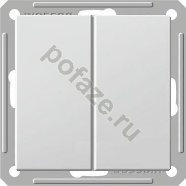 Переключатель Schneider Electric Wessen 59 2кл 16А, бежевый IP20