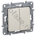 Legrand Etika 2кл 10А, бежевый IP20