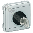 Legrand Plexo 1кл 3А, серый IP55