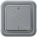 Legrand Plexo 1кл 10А, серый IP55