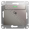 Schneider Electric Glossa 1кл 10А, платина IP20