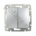 Legrand Valena 2кл 10А, алюминий IP31