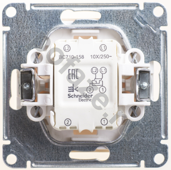 Schneider Electric Wessen 59 1кл 16А, кремово-белый IP20