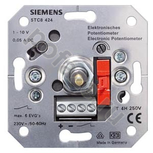 Светорегулятор поворотно-нажимной Siemens 920ВА