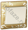 Legrand Valena 1кл 10А, бежевый IP31