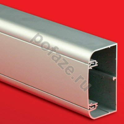 Кабель-канал настенный DKC In-Liner 90х50х2000, алюминий, серебро