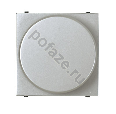Светорегулятор поворотно-нажимной ABB NIE Zenit 60-400ВА, серебро