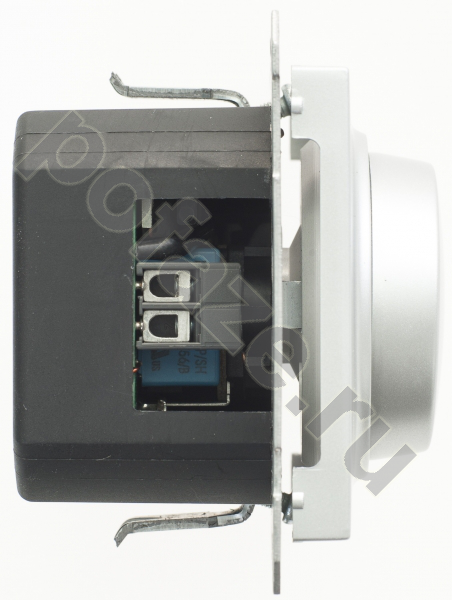 Светорегулятор поворотный Schneider Electric Wessen 59 60-300ВА, хром