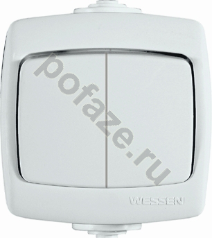 Schneider Electric Wessen 2кл 10А, белый IP44