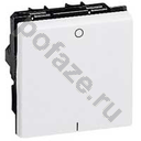 Legrand Mosaic 1кл 10А, белый IP20