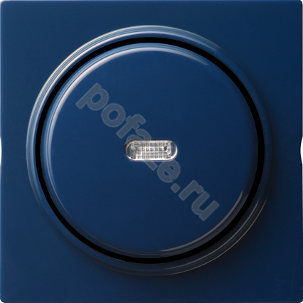 Gira S-Color 1кл 10А, синий IP20