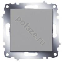 Выключатель ABB Zena 1кл 10А, серый IP20