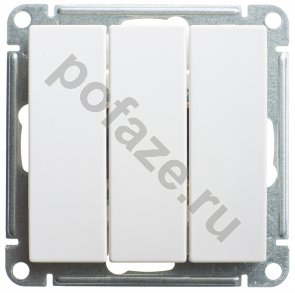 Выключатель Schneider Electric Wessen 59 3кл 16А, белый IP20