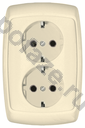 Schneider Electric Wessen 16А, с/з, бежевый IP20