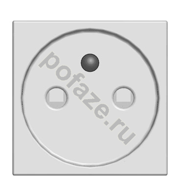 Розетка ABB Zenit 16А, с/з, со штор., антрацит IP21