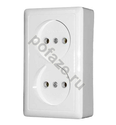 Schneider Electric Wessen 16А, б/з, белый IP20