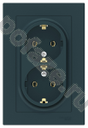 Schneider Electric AtlasDesign 16А, с/з, изумруд IP20