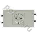 Legrand Mosaic DLP65 16А, с/з, со штор., белый IP40