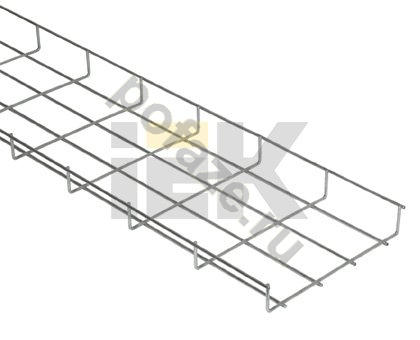 Лоток проволочный IEK 150х60х3000, горячеоцинк.