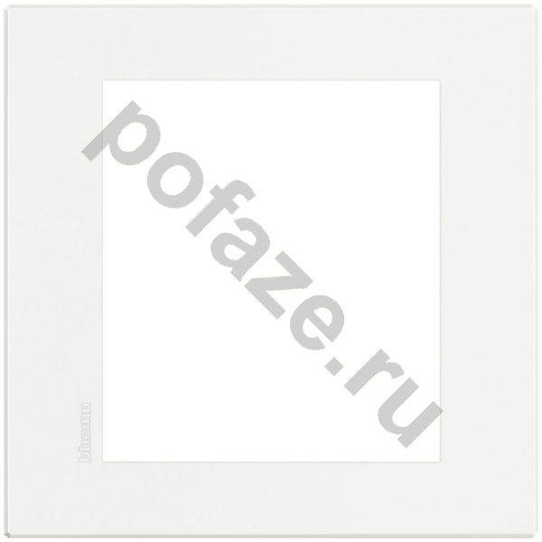 Рамка вертикальная Bticino Axolute Air 6 постов, белый IP20
