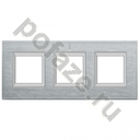 Bticino Axolute 3 поста, хром IP20