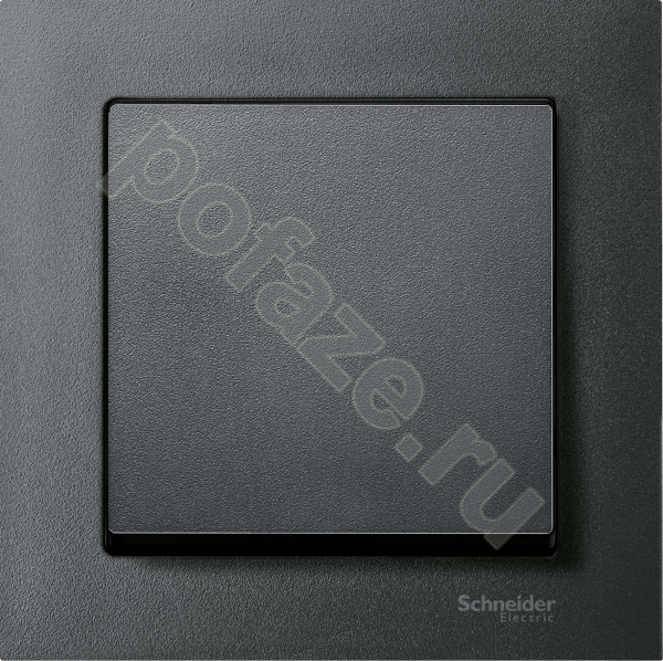 Рамка Schneider Electric Merten SM M-Pure 1 пост, антрацит IP20