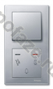 Schneider Electric Merten SM M-Plan 2 поста, алюминий IP20