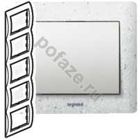 Legrand Pro 21 / Galea 5 постов, серый IP21