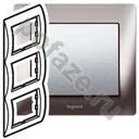 Legrand Galea Life 3 поста, черный IP21