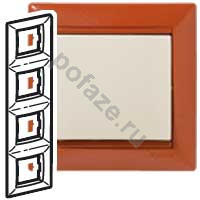 Legrand Valena Classic 4 поста IP20