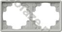 Gira S-Color 2 поста, серый IP20