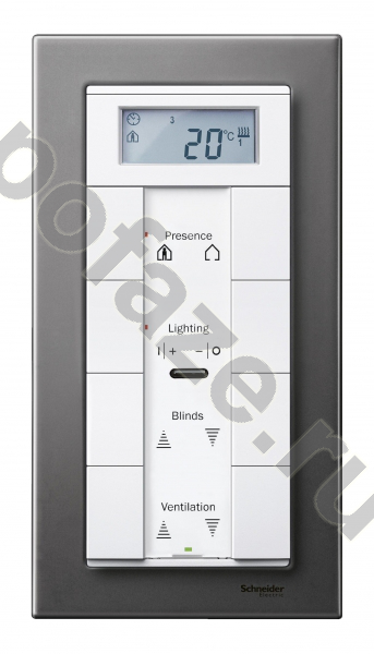 Рамка Schneider Electric Merten SM M-Elegance 1 пост, серый IP20