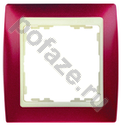 Simon 82 4 поста, красный IP20