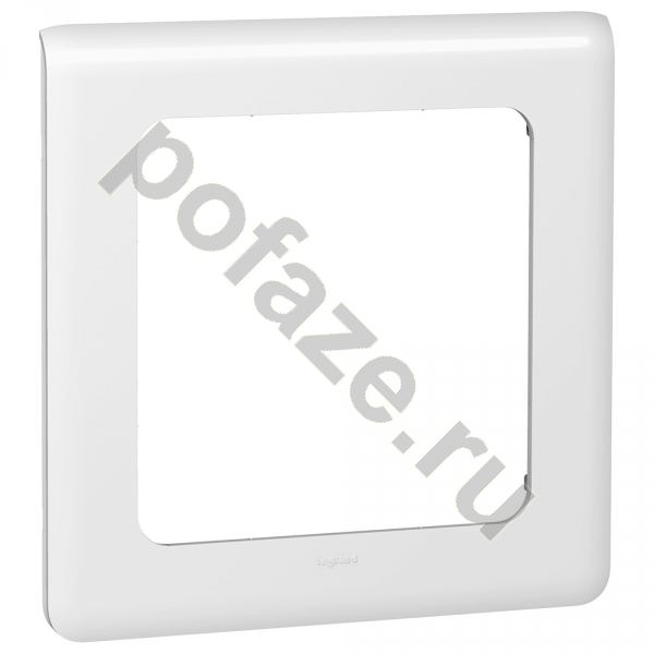 Рамка вертикальная Legrand Mosaic 1 пост, белый