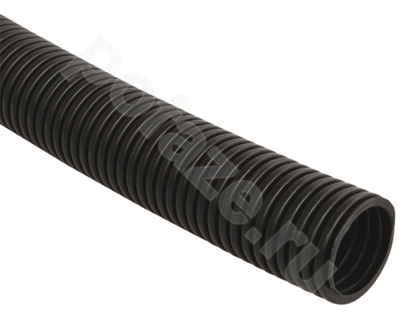 Труба гофрированная IEK 16мм/10.7мм ПНД, с зондом, черный (100м)
